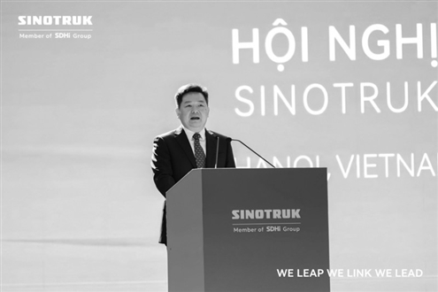 中国重汽集团总经理刘伟在会上表示,中国重汽将打造“车辆+能源+数字+服务”一体化生态解决方案。(资料图)